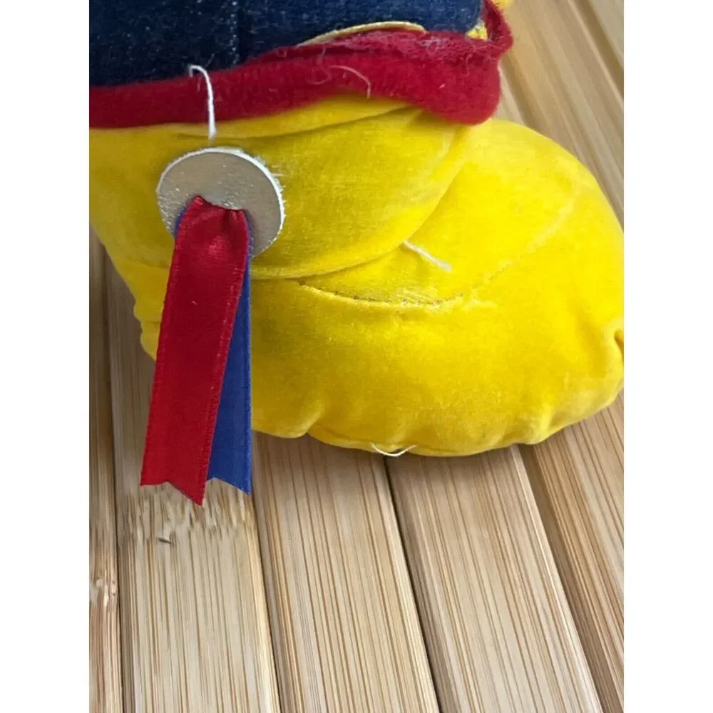 Vintage 1993 Christmas Cowboy Bear Plush Western Holiday Teddy Stuffed Animal